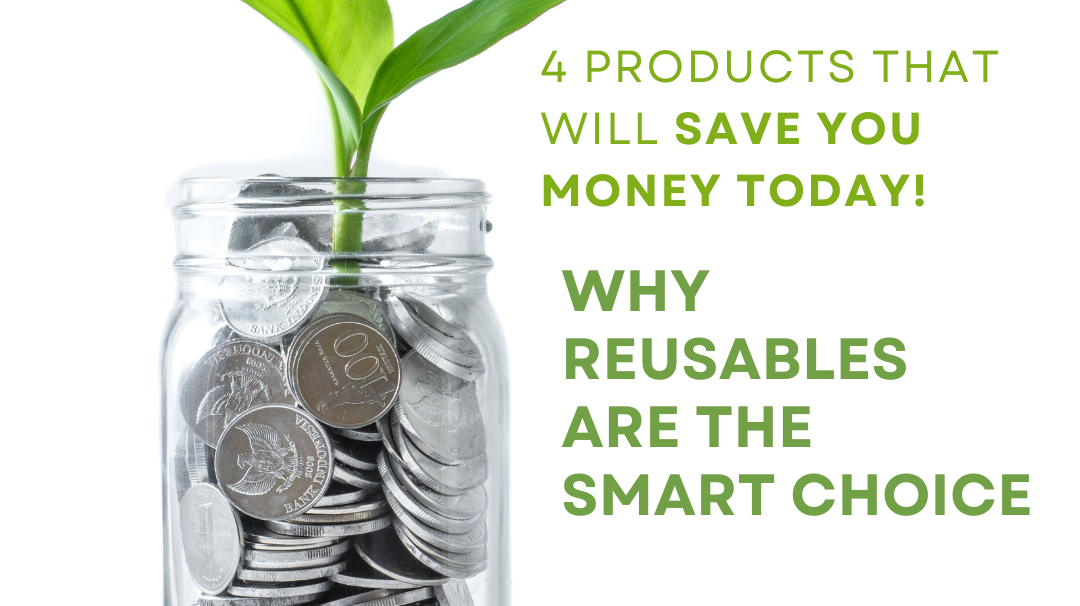 4 Products That Will Save You Money TODAY: Why Reusables Are the Smart Choice