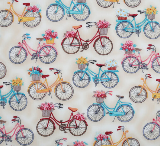 Boo Boo Bag - Floral Bikes