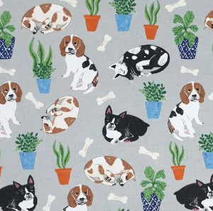 Pups and Plants